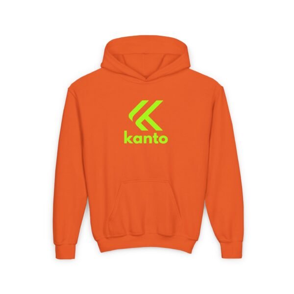 Kanto Youth Heavy Blend Hooded Sweatshirt - Stylish Comfort for Active Kids