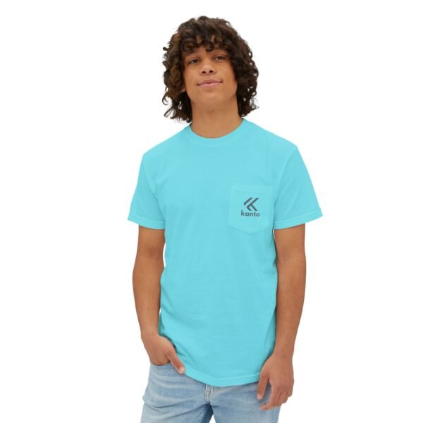 Kanto Unisex Pocket T-Shirt - Casual Comfort for Everyday Wear