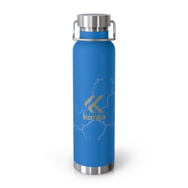 Kanto Eco-Friendly Copper Insulated Water Bottle - 22oz, Perfect for Gym & Outdoors