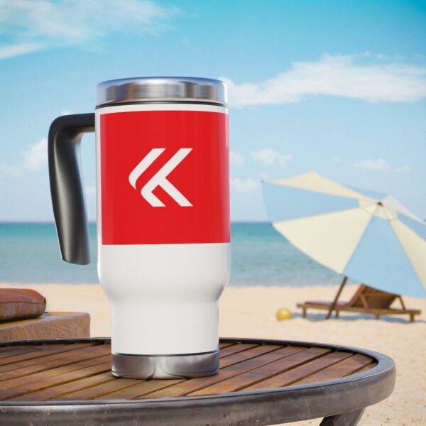 Kanto - Stainless Steel Travel Mug with Handle, 14oz