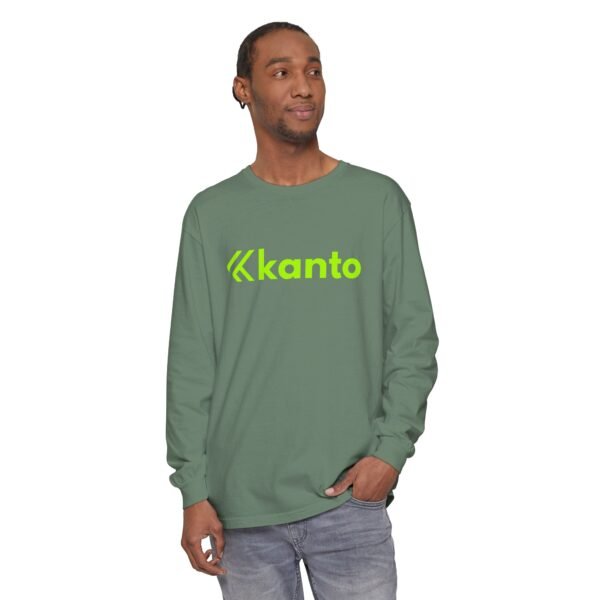 Kanto - Unisex Garment-dyed Long Sleeve T-Shirt