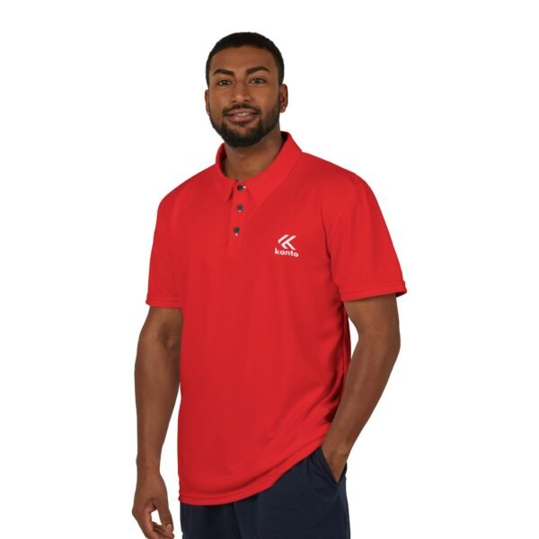 Kantio Unisex Polo Shirt - Casual Red Style for Everyday Wear